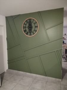 Photo de galerie - Nouvelle décoration pour ce mur de cuisine ! 
Client ravis 