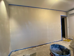 Photo de galerie - Ratissage complet a l’enduit 