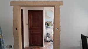 Photo de galerie - Création d encadrement fausses pierres