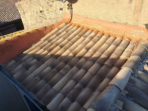 Photo de galerie - Reprise de maçonnerie et pose de membrane 