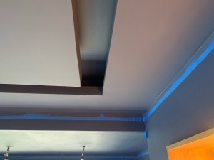 Photo de galerie - Peinture plafond bleu abyssal 