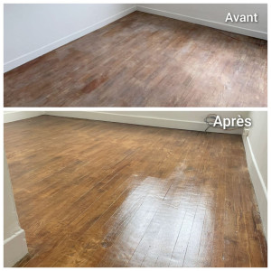 Photo de galerie - Pose de parquet - Revêtement de sol