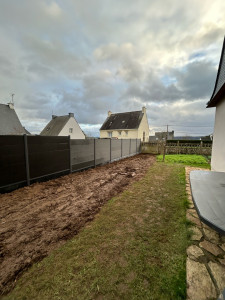 Photo de galerie - Chantier de clôture 