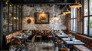 Photo de galerie - Aménagement brasserie 