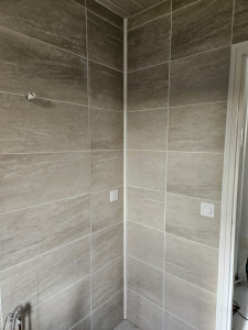 Photo de galerie - Pose de carrelage 