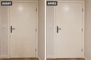 Photo de galerie - Porte nettoyée  