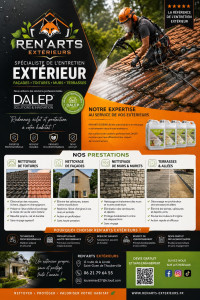 Photo de galerie - Produit nettoyant pour TOITURE professionnel