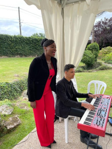 Photo de galerie - Animation cocktail - piano voix