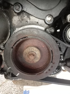 Photo de galerie - Remplacement poulie damper 