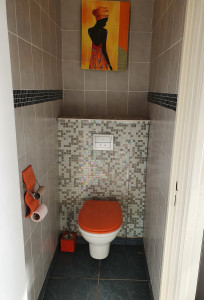 Photo de galerie - Pose et rénovation de WC (suspendus)