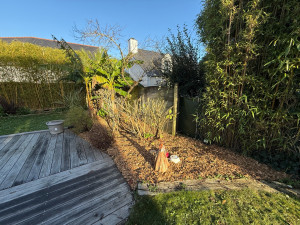 Photo de galerie - Création de pareterre en paillages 