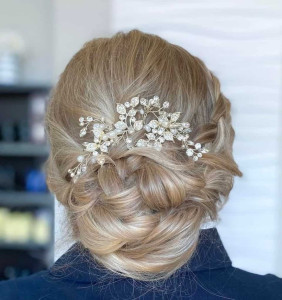 Photo de galerie - Chignon de mariée 