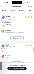 Photo de galerie - Retour satisfait ✅