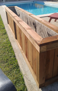 Photo de galerie - Jardinière sur mesure 