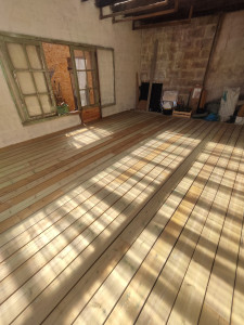 Photo de galerie - Terrasse en pin classe 4 de 60m2
