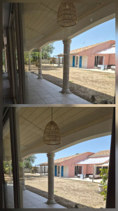 Photo de galerie - ✨ AVANT / APRÈS : Le calcaire n'a pas résisté ! ✨

​Proximité avec une piscine couverte + humidité = traces de calcaire tenaces sur les baies vitrées ! 