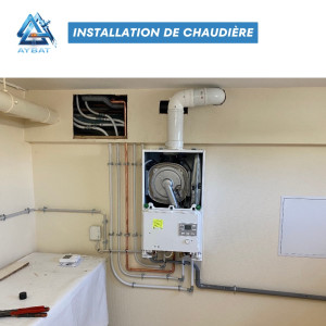 Photo de galerie - Installation de chaudière 