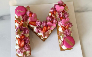 Photo de galerie - Number cake (lettre)