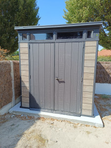Photo de galerie - Montage abri de jardin