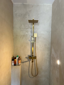 Photo de galerie - Installation d'une colonne de douche 