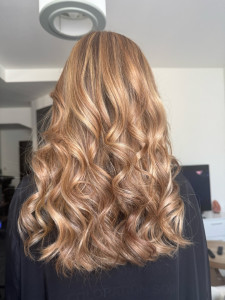 Photo de galerie - Balayage blond/miel 