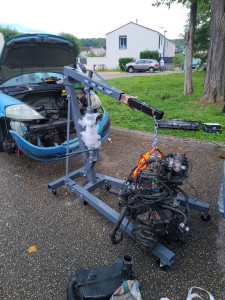 Photo de galerie - Remplacement de moteur 