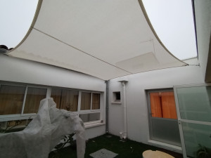 Photo de galerie - Voile d'ombrage 