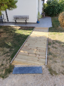Photo de galerie - Remplacement à neuf aménagement paysager 