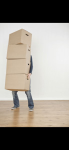 Photo de galerie - Manutention de cartons 