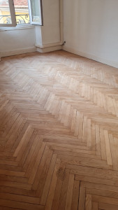 Photo de galerie - Affûtage ponçage du parquet