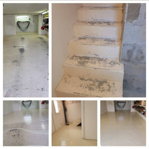 Photo de galerie - Peinture sol