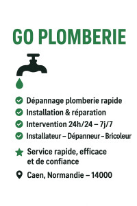 Photo de galerie - Plombier chauffagiste, bricoleur, autres services 