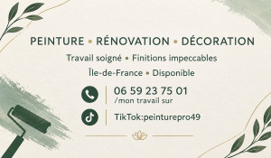 Photo de galerie - Carte peinture 