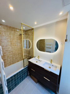 Photo de galerie - Renovation complet salle de bain.