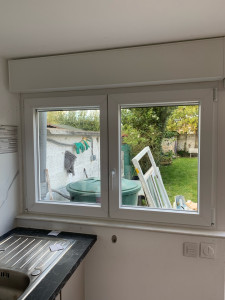 Photo de galerie - Pose de menuiserie extérieur 