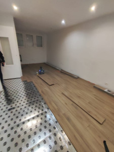 Photo de galerie - Pose de parquet - Revêtement de sol