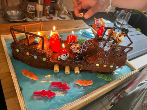 Photo de galerie - Gateau d'anniversaire - cake art