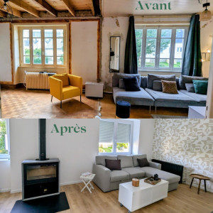 Photo de galerie - Un salon refait entièrement