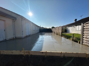 Photo de galerie - Dalle de béton 