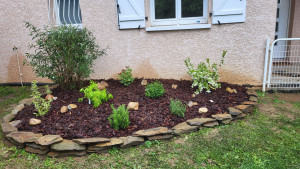 Photo de galerie - Création et Plantation d'un massif