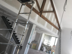 Photo de galerie - Placo et bande à joint