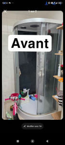 Photo de galerie - Changement de douche