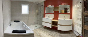Photo de galerie - Rénovation complète d’une salle de bain