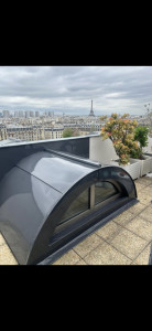 Photo de galerie - Rénovation de toitures zinc et peinture ravalement 