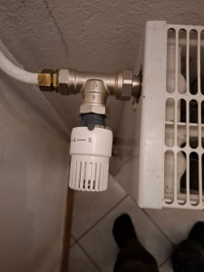 Photo de galerie - Remplacement vanne thermostatique 