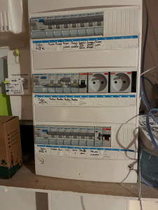 Photo de galerie - Changement de tableau électrique 