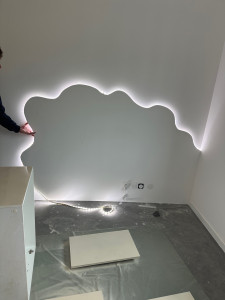 Photo de galerie - Réalisation d’une tête de lit !
