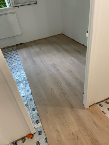 Photo de galerie - Pose de parquet - Revêtement de sol