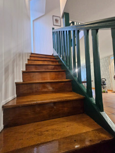 Photo de galerie - Marche d'escalier vitrifié 