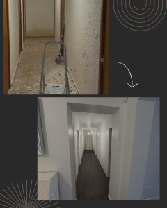 Photo de galerie - Rénovation couloir 